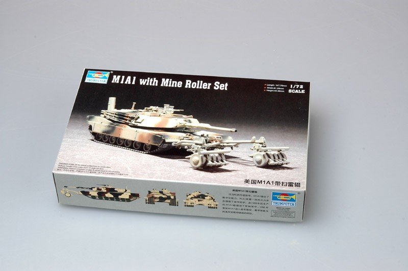 Trumpeter 07278 M1A1 with Mine Roller Set 1/72 – image 2