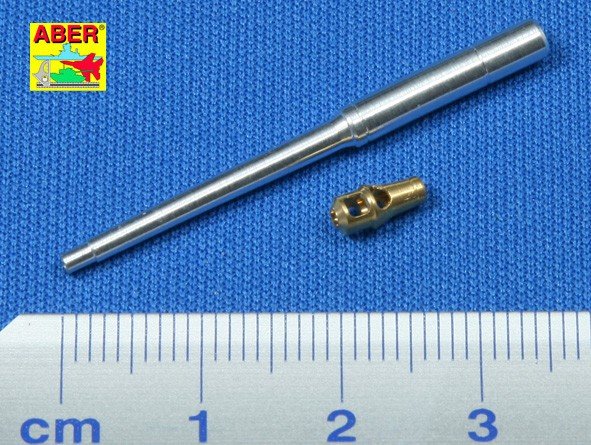 Aber 72L-21 Lufa 8,8cm KwK36 L/56 do późnego czołgu Tiger I / German tank barrel 8,8cm KwK 36 L/56 for (Late model) Tiger I 1/72 – imagen 3