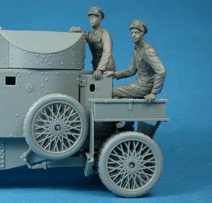Copper State Models F35-005 British RNAS Armoured Car Division crewman observing 1/35 – imagen 3