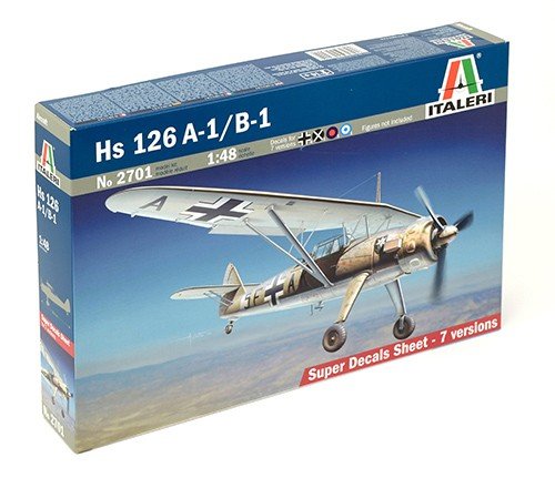 Italeri 2701 Hs 126A-1/B-1 1/48 – imagen 2