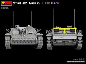 MiniArt 35355 StuH 42 Ausf. G LATE PROD 1/35 – zdjęcie 5