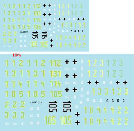Star Decals 72-A1019 Western Front Tigers # 1 1/72 – imagen 3