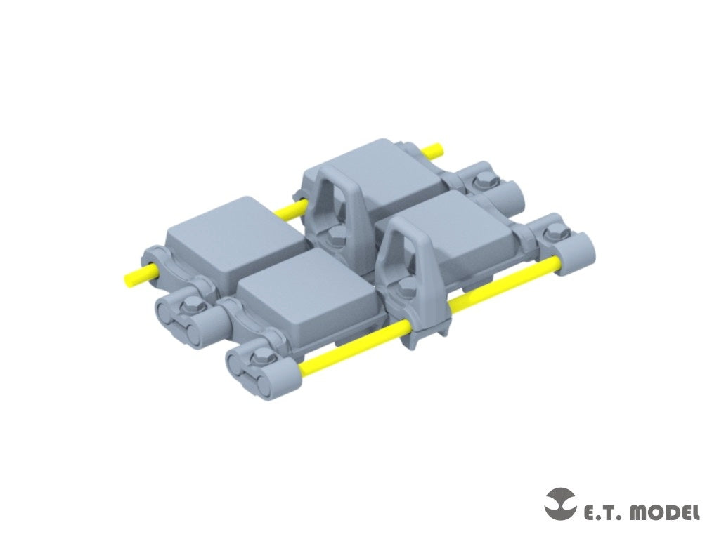 E.T. Model P35-067 Russian T-80 MBT Family Workable Track (Type 1) 3d Printed 1/35 – imagen 4
