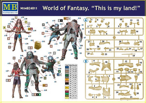 Master Box 24011 World of Fantasy This is my land! 1/24 – Bild 5