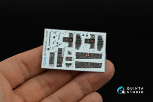 Quinta Studio QD48201 F-104S 3D-Printed &amp;amp; coloured Interior on decal paper (Kinetic) 1/48 – imagen 6