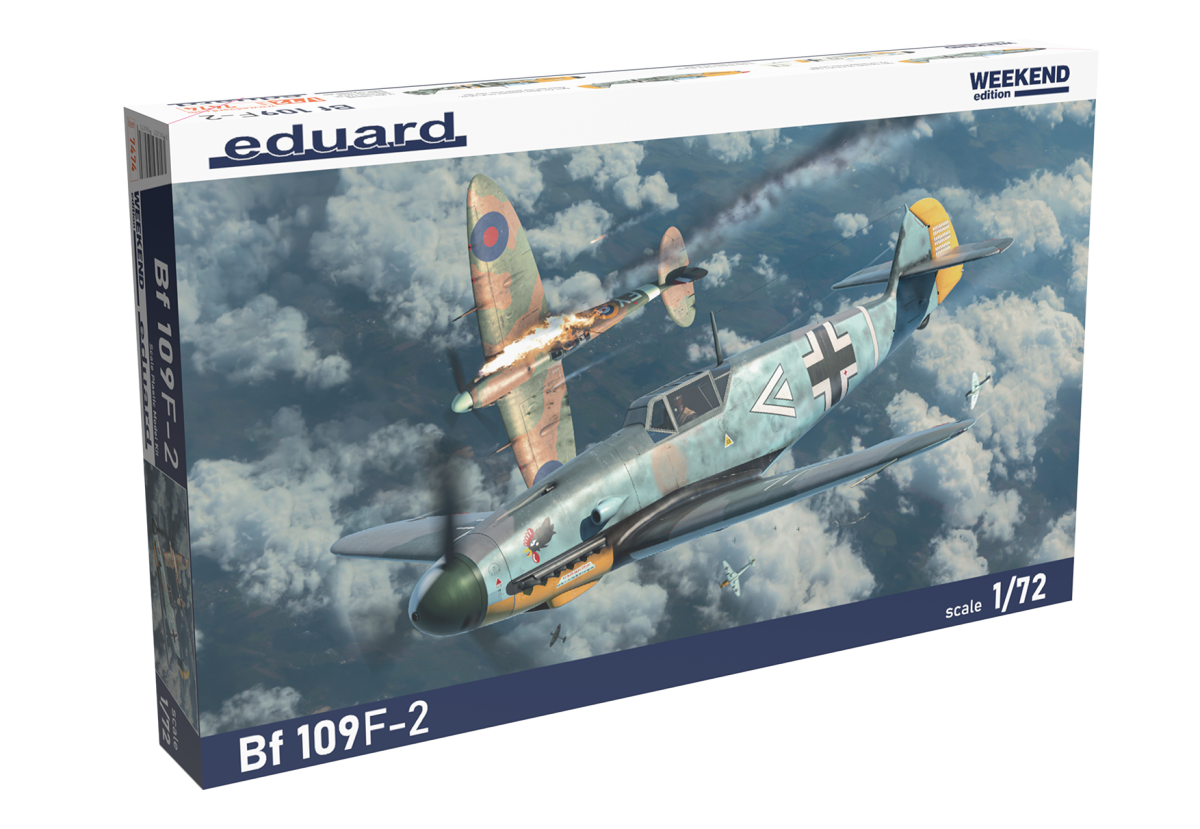 Eduard 7474 Bf 109F-2 - Édition Week-end 1/72