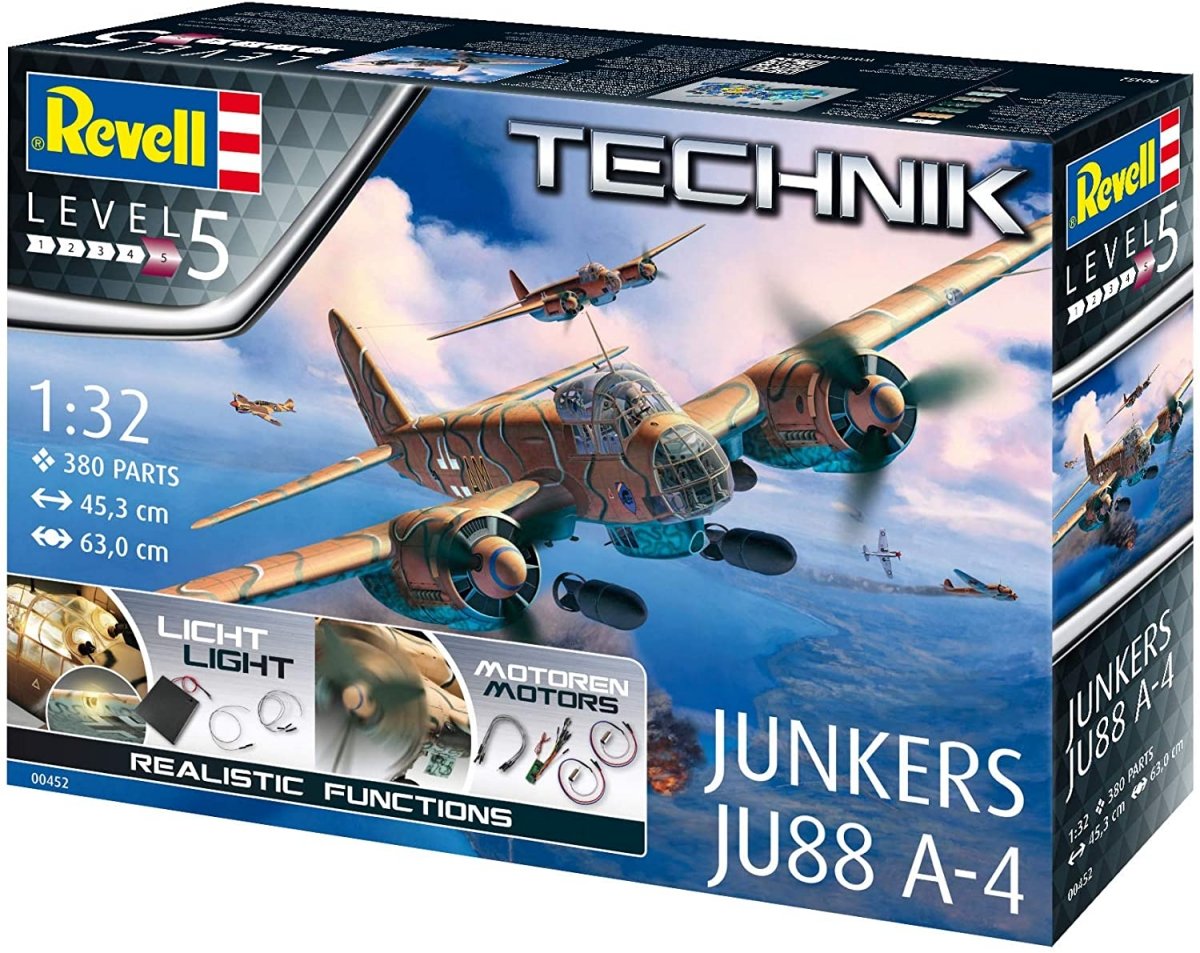 Revell 00452 Junkers Ju88 A-4 Technik 1/32  – image 2