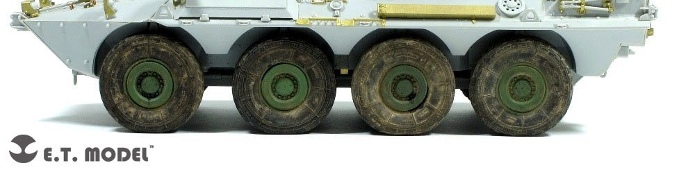 E.T. Model ER35-013 Modern &amp;quot;Centauro&amp;quot; Tank Destroyer Weighted Road Wheels For TRUMPETER 1/35