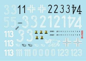 Star Decals 35-C1333 Tiger I. sPzAbt 502 # 1. Initial / Early production Tigers 1942-43. 1/35 – zdjęcie 2