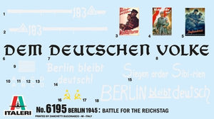Italeri 6195 Battle for the Reichstag 1945 - BATTLE SET 1/72 – imagen 10