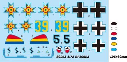 Hobby Boss 80253 Bf109E-3 Fighter 1/72 – imagen 5