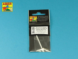 Aber 35L-224 Barrel ROQF Mk.I 76,2mm for Matilda Mk.IIICS with Besa MG barrel 1/35 – zdjęcie 5