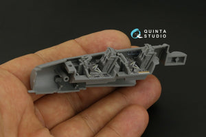 Quinta Studio QD72039 F-15E 3D-Printed &amp;amp; coloured Interior on decal paper (Academy) 1/72 – imagen 6