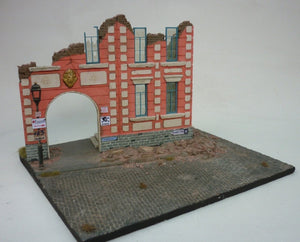 RT-Diorama 35222 Socle de diorama : « Rue bombardée » 1/35 – image 4
