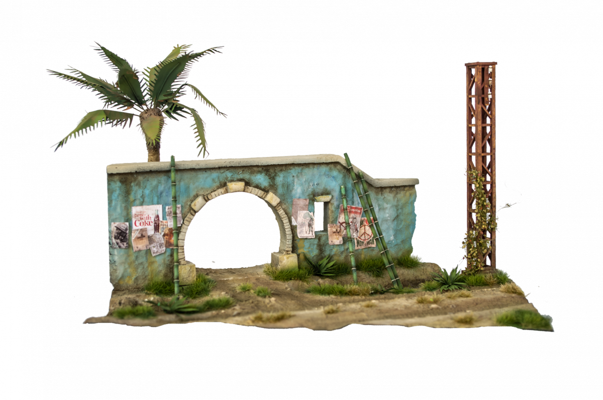 RT-Diorama 35298 Diorama-Base: Vietnam road 1/35 – imagen 4