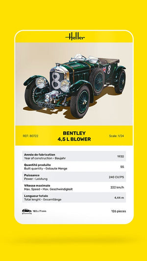 Heller 80722 Bentley 4.5 L Blower 1/24 – imagen 3