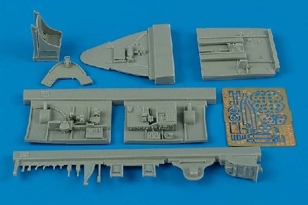Ensemble cockpit Aires 4394 F6F-5 Hellcat 1/48 Eduard