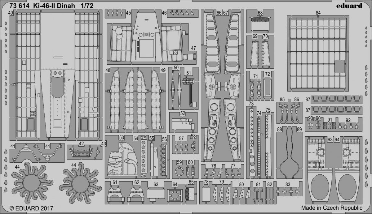 Eduard 73614 Ki-46-II Dinah HASEGAWA 1/72 – imagen 2