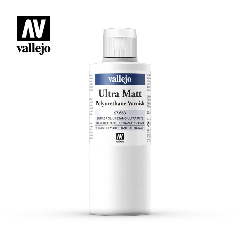 Vallejo 27653 Ultra Matt Polyurethane Varnish / lakier matowy 200ml.