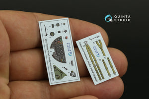 Quinta Studio QD48410 Hurricane family 3D-Printed &amp;amp; coloured Interior on decal paper (Arma Hobby) 1/48 – imagen 11