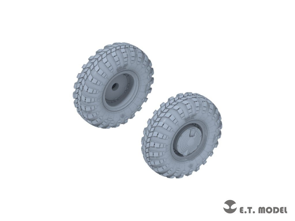 E.T. Model P35-128 Russian BTR-70 APC Sagged Wheels for Trumpeter kit 1/35 – imagen 2