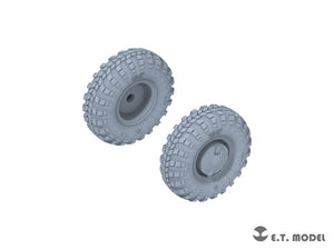 E.T. Model P35-128 Russian BTR-70 APC Sagged Wheels for Trumpeter kit 1/35 – imagen 2