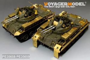 Garde-boues Voyager Model PE35659 pour Flakpanzer allemand M42A1 Duster, compatibles avec AFV 35S66 au 1/35  – image 3