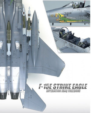 Academy 12215 F-15E STRIKE EAGLE (OPERATION IRAQ FREEDOM) 1/48 – imagen 4