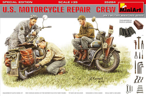 MiniArt 35284 U.S. MOTORCYCLE REPAIR CREW. SPECIAL EDITION 1/35
