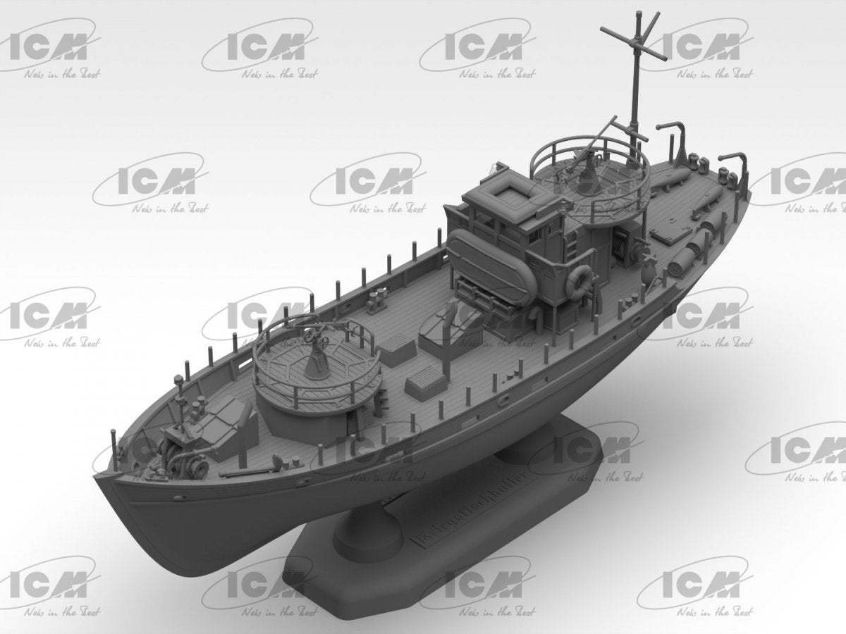 ICM S012 KFK Kriegsfischkutter Bateau polyvalent allemand de la Seconde Guerre mondiale 1/144 – image 3