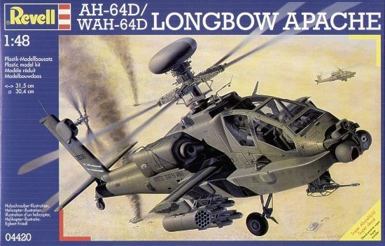 Revell 04420 AH-64D Apache 1/48