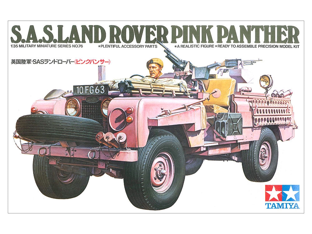 Tamiya 35076 British SAS Pink Panther Land Rover 1/35 – imagen 2