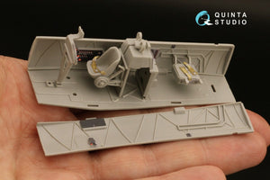 Intérieur imprimé en 3D et coloré sur papier décalcomanie Quinta Studio QD48289 Ar 196A-3 (Italeri) 1/48 – image 7