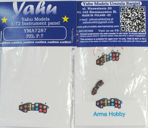 Yahu YMA7287 PZL P.7 Arma Hobby 1/72