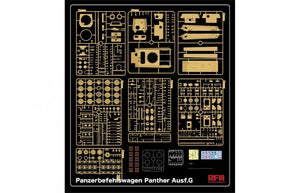 Rye Field Model 5089 Panther Ausf.G Panzerbefehlswagen 1/35 – imagen 2