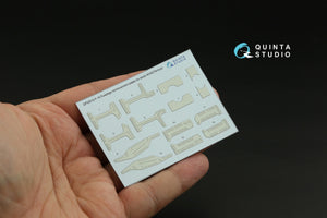 Quinta Studio QP32012 F-16 block 40/42 reinforcement plates (Tamiya) 1/32 – imagen 2
