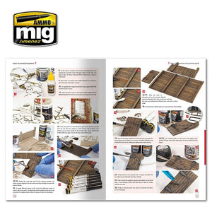 AMMO of Mig Jimenez 6135 HOW TO MAKE BUILDINGS. BASIC CONSTRUCTION AND PAINTING GUIDE (English) – imagen 4