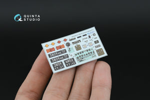 Quinta Studio QDS-35131 BM-30 Smerch 3D-Printed &amp;amp; colored Interior on decal paper (Meng) (Small version) 1/35 – image 8
