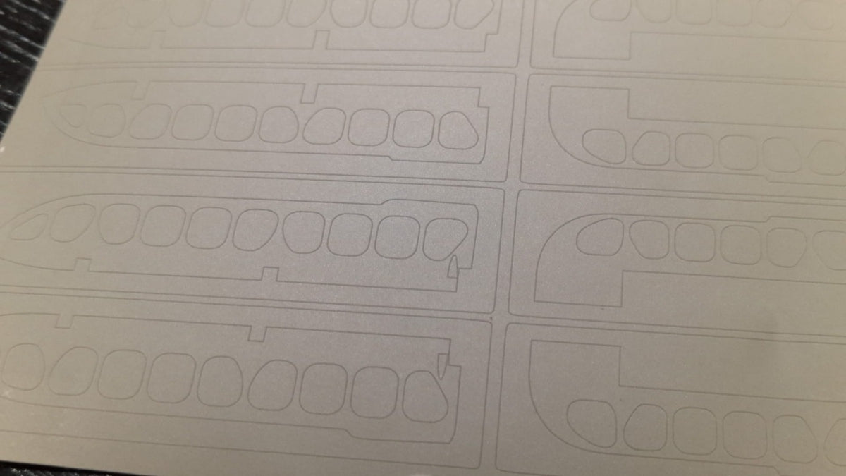 Omask 64009 Bf Fw 190 A2/3/4 masks for control surfaces (for Eduard) 1/48 – Bild 2