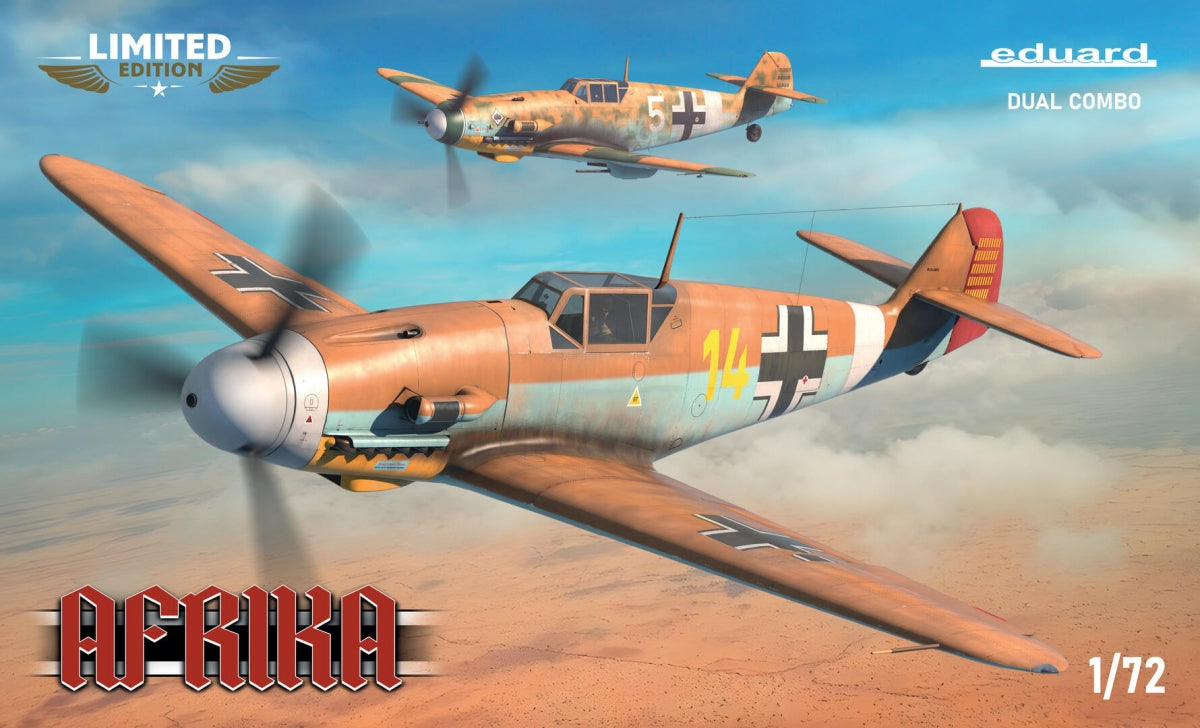Eduard 2112 AFRIKA DUAL COMBO 1/72 – image 2