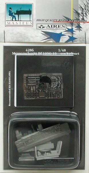 Kit cockpit Aires 4286 Bf 109G-10 - nouvel outillage 1/48 Hasegawa