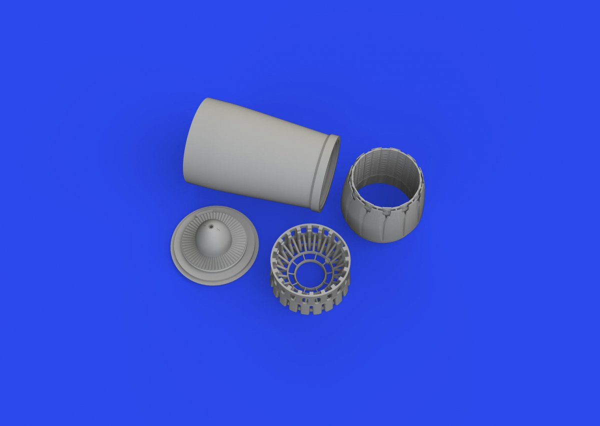Eduard 648915 F-16 exhaust nozzle GE F110 PRINT Kinetic Model 1/48 – zdjęcie 4