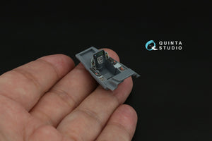 Intérieur imprimé en 3D et coloré sur papier décalcomanie Quinta Studio QD72192 F-35C Lighting II (Italeri) 1/72 – image 7
