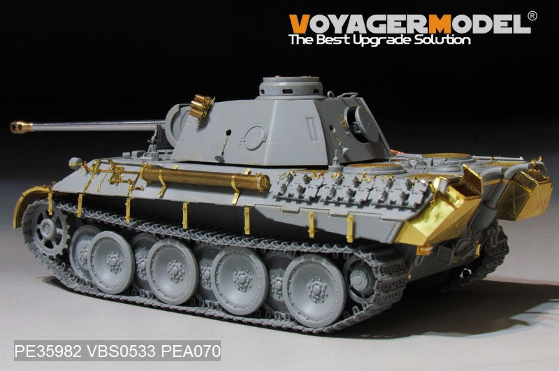 Voyager Model PE35982 WWII German Panther D Tank Early version Basic For TAKOM 2103 1/35 – imagen 2