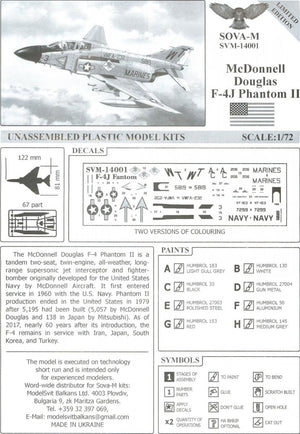 Sova 14001 F4J Phantom II 1/144 – Bild 2