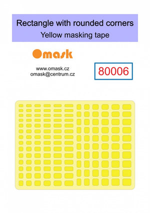 Omask X8002 Universal set 2 - yellow mask (80003, 80004, 80005, 80006, 80009) – immagine 4