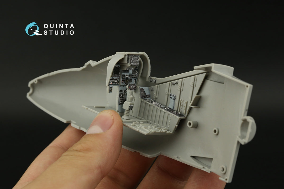 Intérieur imprimé en 3D et coloré sur papier décalcomanie Quinta Studio QD32193 AV-8B Harrier II (première génération) (Trumpeter) 1/32  – image 9