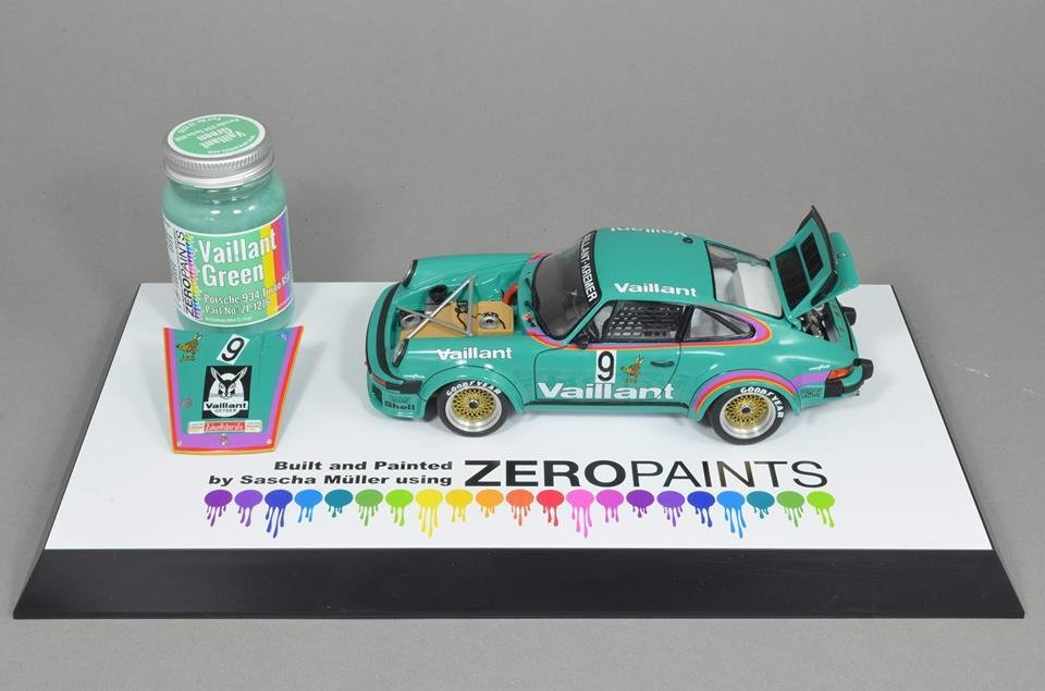 Peinture Zero Paints ZP-1276 Vert Valiant Porsche 934 Turbo RSR 60 ml – image 3