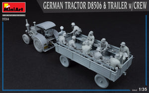 MiniArt 35314 Tracteur allemand D8506 et remorque avec équipage 1/35 – image 6
