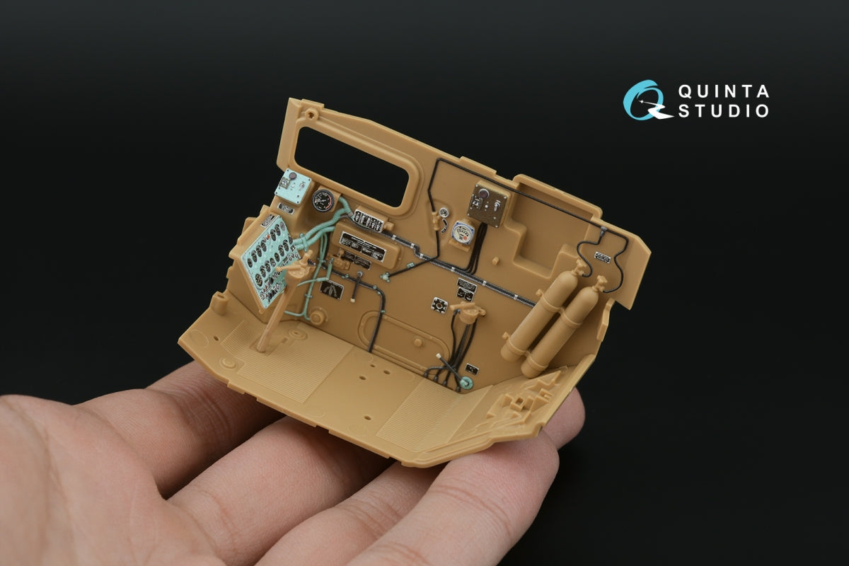 Quinta Studio QD35131 BM-30 Smerch 3D-Printed &amp;amp; coloured Interior on decal paper (Meng) 1/35 – zdjęcie 16